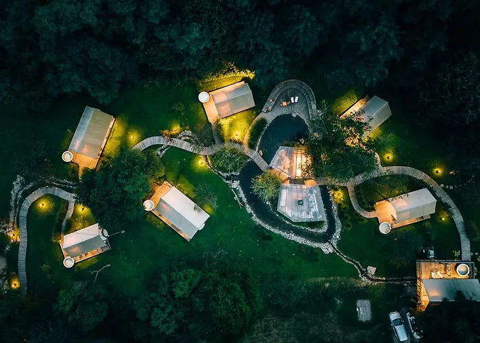 Luxury Vineyard Chateau Ramsak Luksusowy namiot