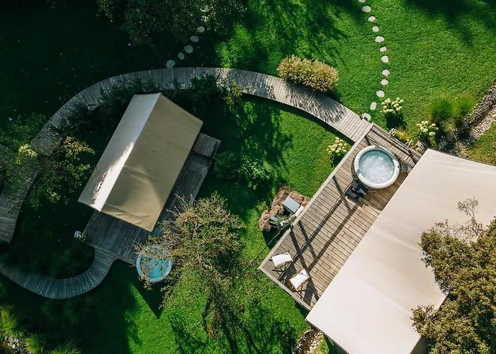 Luksusowy namiot Luxury Vineyard Chateau Ramsak *